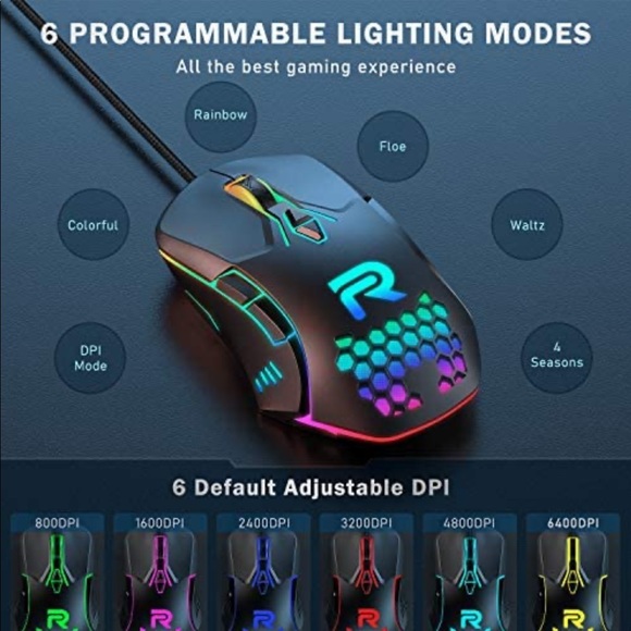 SOLD - RUNMUS Gaming Mouse - Picture 4 of 6